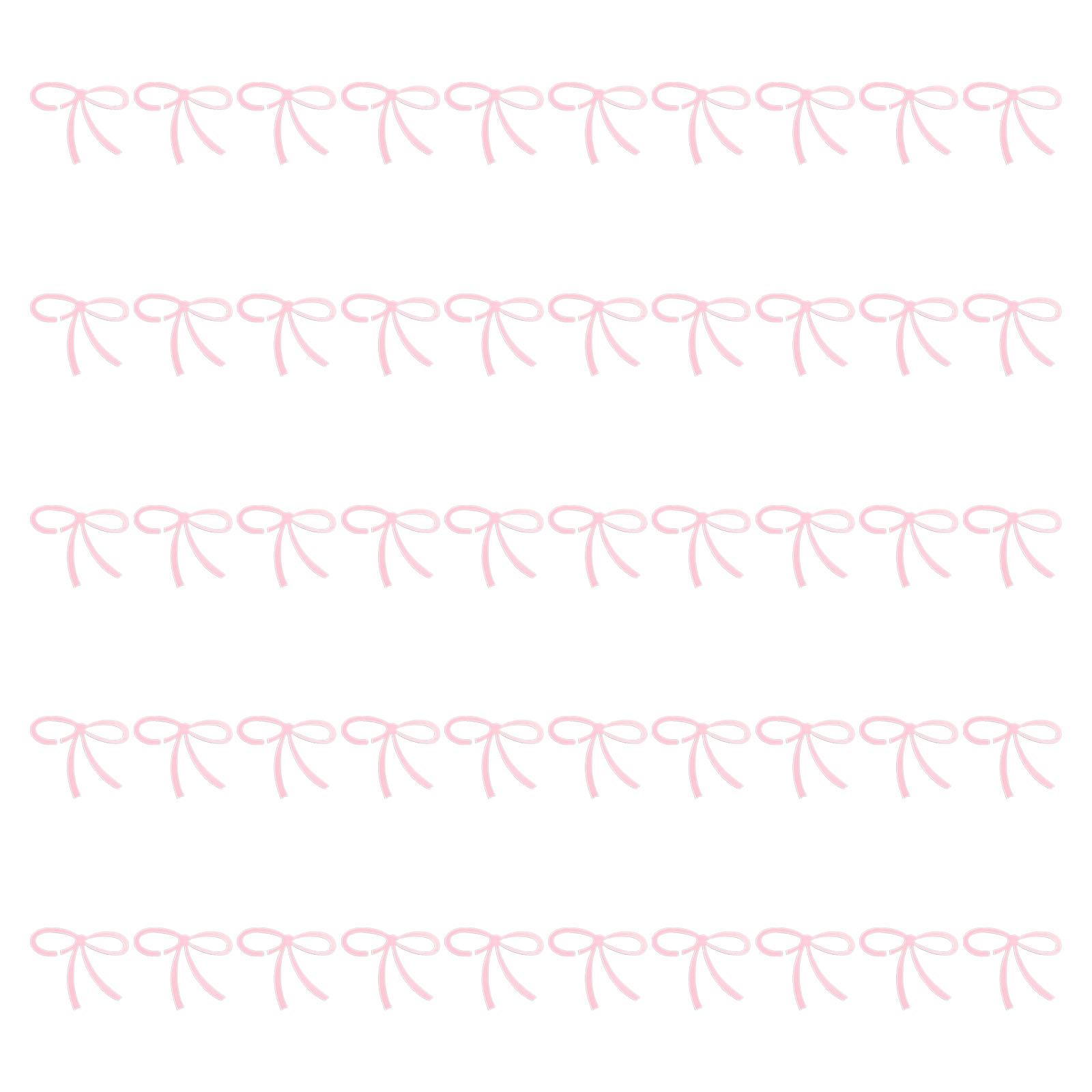 

50 шт. Стильные бирки для напитков с бантиком, акриловые шармы для бокалов в виде галстука-бабочки для украшения девичника, дня рождения, свадебной вечеринки розовый