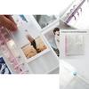 Glittery Transparent 200/100 Pockets Photocard Binder Holder For Kpop Albums