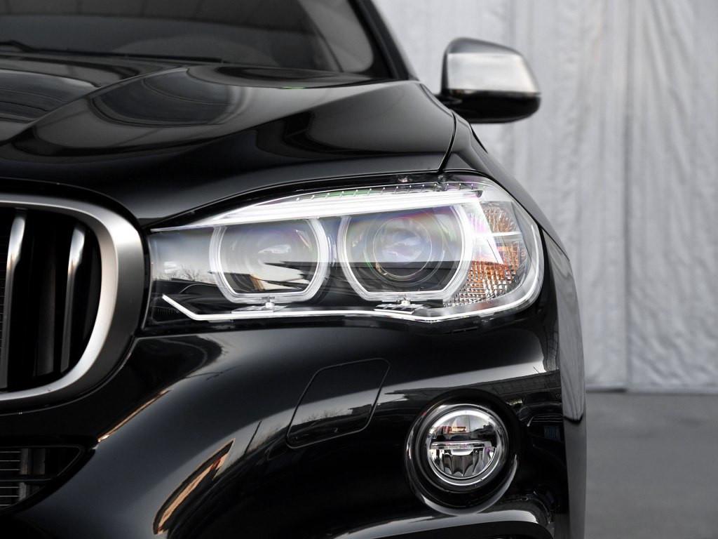 Black Headlight Back Cover for BMW X6 F15 (2014-2018)