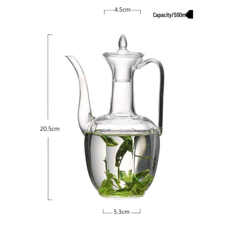 Xidian Heat-Resistant Glass Guifei Teapot