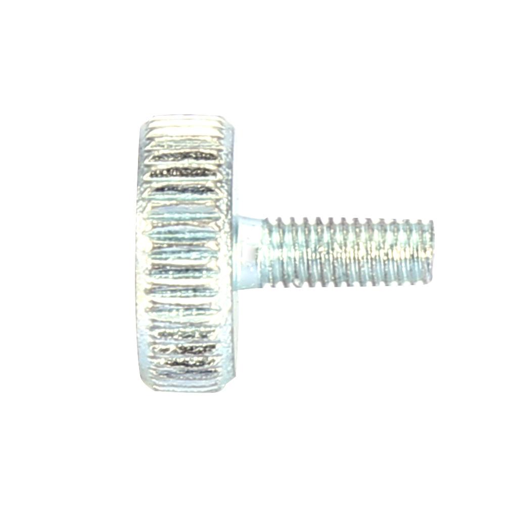 5pcs M3 Zinc Plated Carbon Steel Flat Knurled Head   Thumb Screws (M3*5)