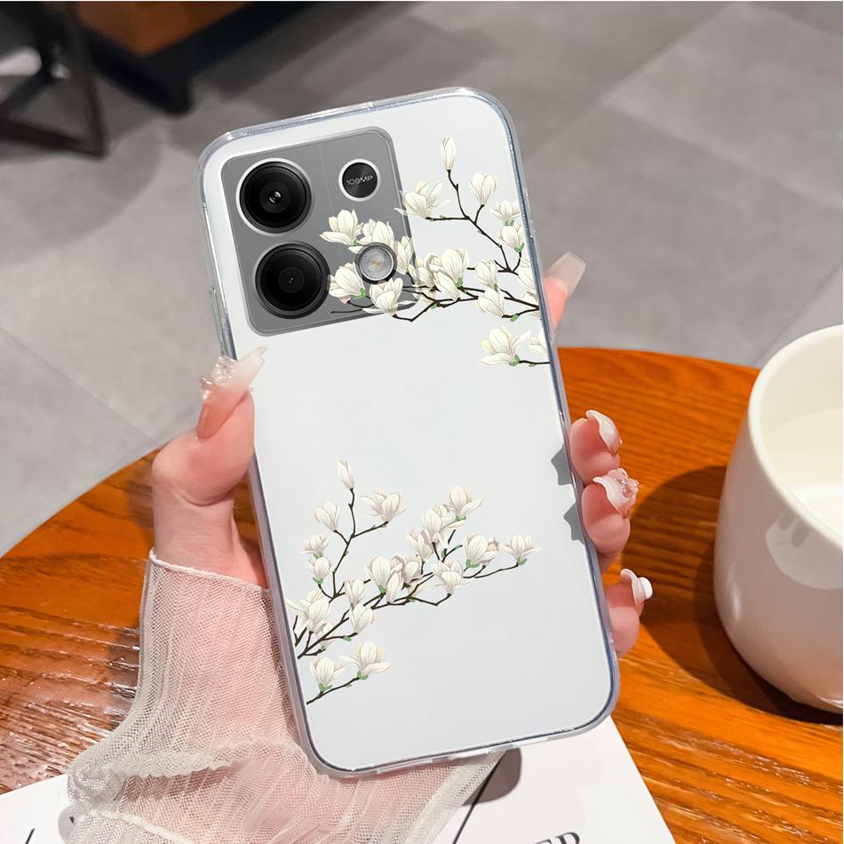 For Redmi Note 13 Pro Plus Phone Case Creative Fun Soft Slim Silicone Transparent Anti Drop Back Cover For Redmi Note13 13Pro+