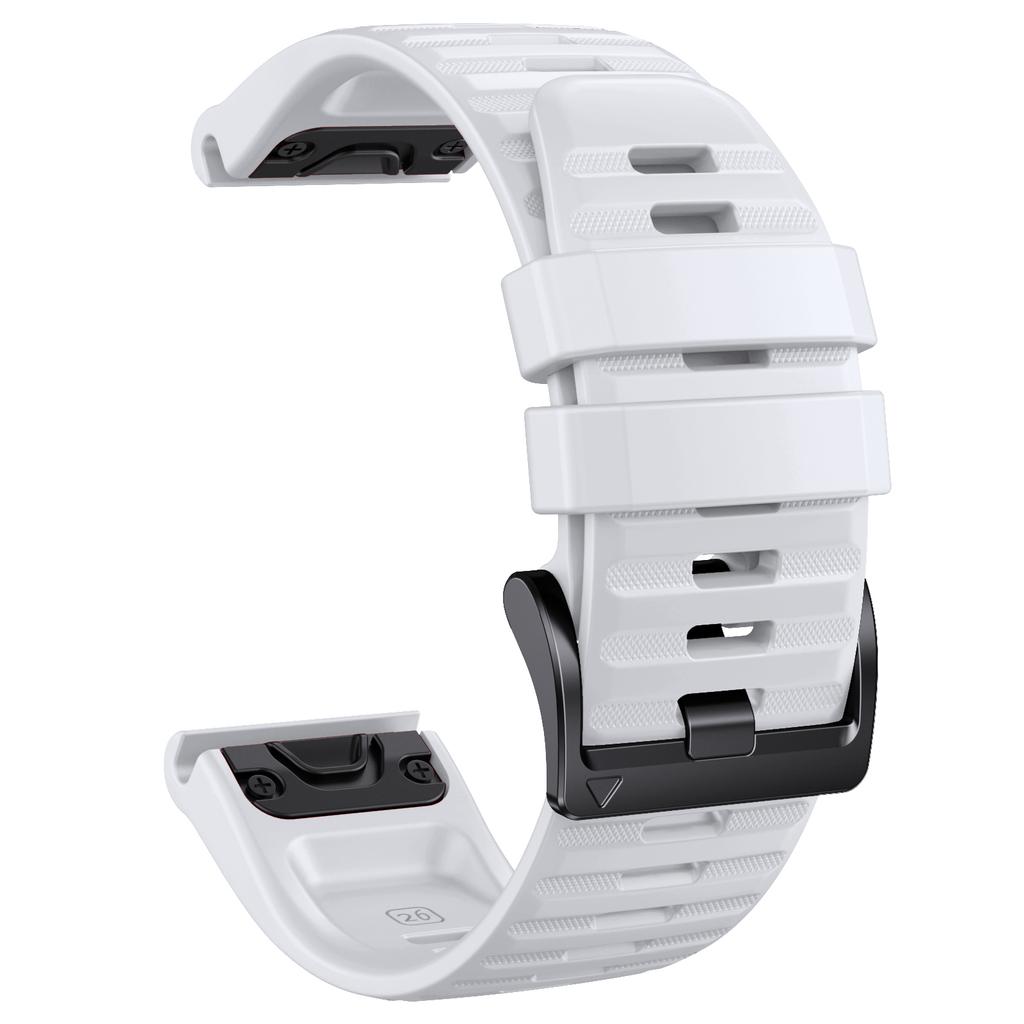 22/26mm Silicone Watch Strap For Garmin Fenix 8 Pro 8 7X/Instinct 2X/Tactix 8 7/Forerunner 965/Enduro 3 Replacement Watch bands