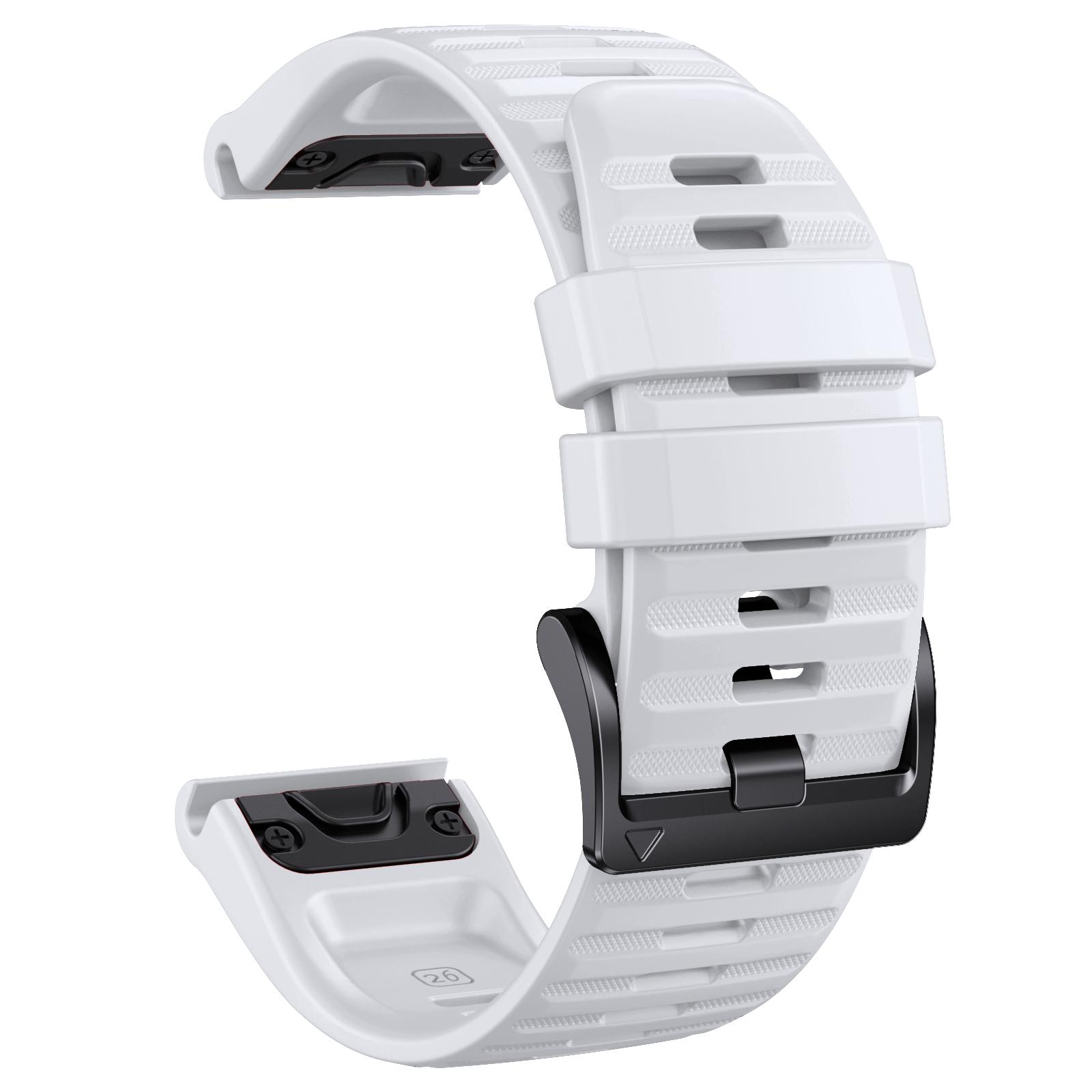 

Силиконовый ремешок для часов 22/26 мм для Garmin Fenix 8 Pro 8 7X/Instinct 2X/Tactix 8 7/Forerunner 965/Enduro 3 Сменные ремешки для часов QuickFit 22mm
