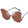 Klassische Sonnenbrille für Damen (2019) mit Retro-Oversize-Cat-Eye-Form und Vintage-Charme