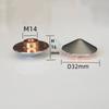 10pcs RAYTOOLS D32M14 Laser Parts Metal Nozzle PRECITEC Laser Nozzle D28M11 OSPRI WSX