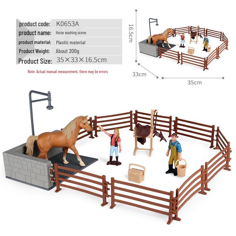 Lion Pride Simulation: Male & Female African Lion Figurines - Plastic Wild Animal Action Models