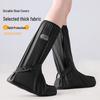 Hightop Zippered Waterproof Covers Shoe Wearresistant Rainproof Antislip Motorcycle Rain Boots