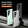 For Samsung Galaxy S24 Ultra Case PC+Silicone+Alloy Matte Phone Cover