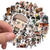 1050Pcs Japanese Anime Attack on Titan stickers Graffiti for DIY Luggage Laptop Skateboard Motorcycle Bicycle Stickers