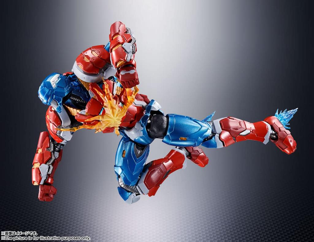 TAMASHII NATIONS Captain America On 155mm Painted Movable Figure S.H.Figuarts (Tech Avengers) Approx. PVC&ABS&Diecast