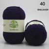 Combed 5-Ply Milk Cotton Yarn for DIY Knitting & Crochet - Medium-Thick Scarf & Blanket Material Pack