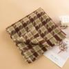 Womens Houndstooth Scarf Daily Commute Warm Neck Wrap Lightweight Shawl Fashion Accessory