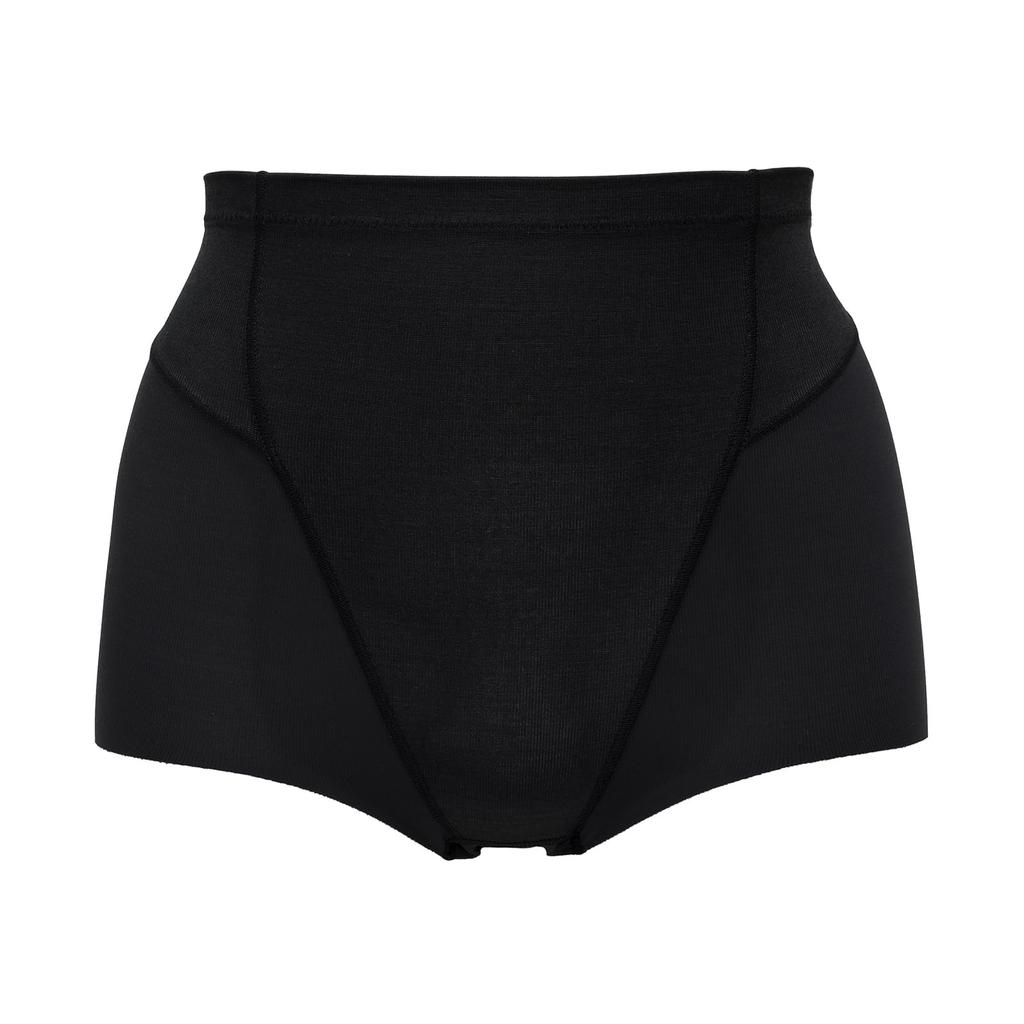 Lucien Short Girdle Black Women's Belly-Folding Pants,