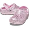 Classic Lined Glitter Clog Toddler 207463 6s0