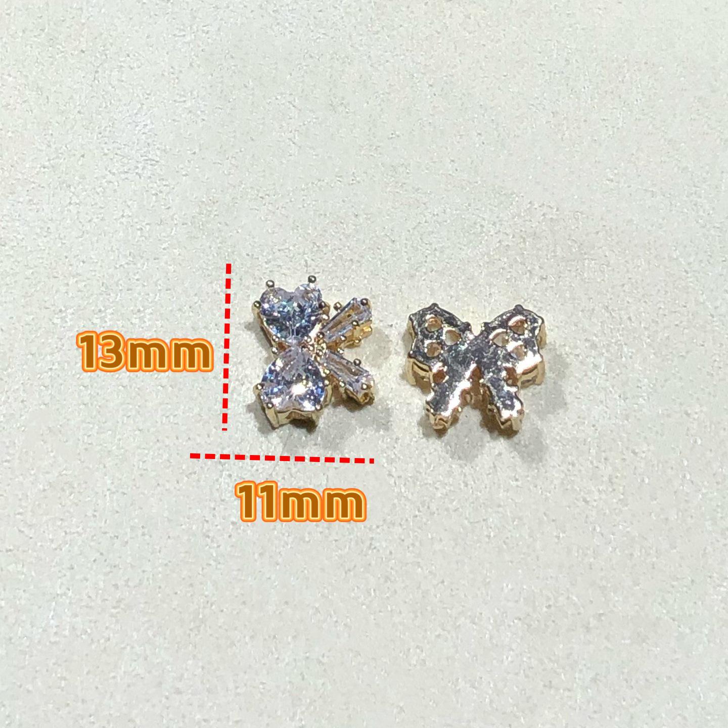 

14k Gold-Plated Crystal Moon & Star Spacer Beads for DIY Jewelry Making – Bracelet & Necklace Accessories