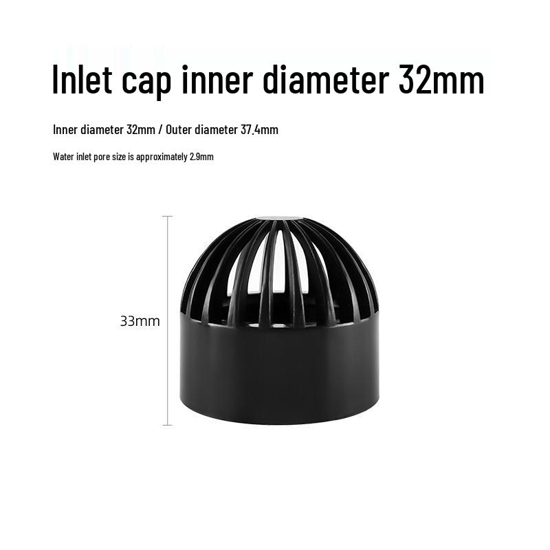 UPVC Fish Tank Plumbing Fittings: Hard Water Pipe Connector & Elbow Tee (Black)