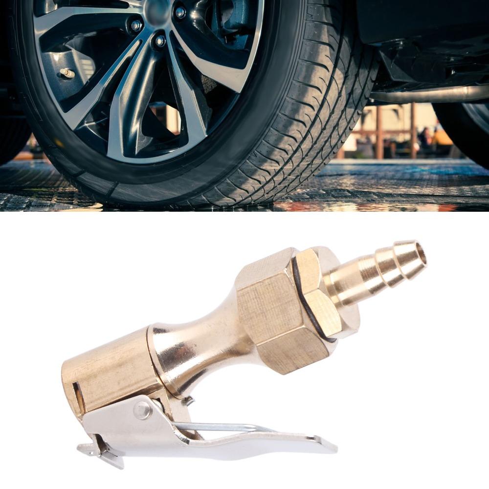 Copper Tire Inflator Adapter 6.5mm Tail Plug Locking Chuck Adapter  Tire Technicians