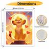 Disney The Lion King Simba Oil Painting Art Handmade Diy Painting Home Decoration Gift