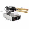 1.1 Kw Non-stick Commercial Electric Waffle Maker Waffle Baker Ice Cream Crispy Cone Making Machine Bubble Egg Cake Eggettes Oven