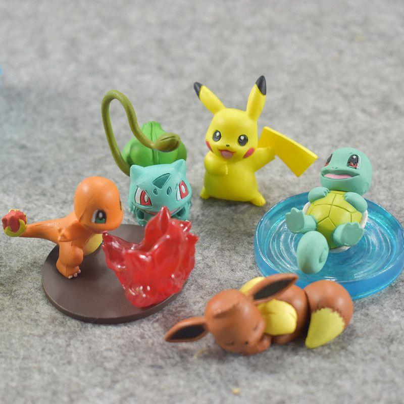 Exquisite Anime Pokemon Figures Poke Ball Set For Kids Perfect Gift Toys
