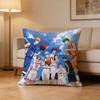Anime KKurokos BBasketballS Pillow Case Pattern Printed Pillowcase For Living Room Sofa Cushion Cover