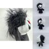 Zxc Cat Plush Halloween Black And White Grinning Cat Stuffed Toy 27cm/10.62in Height