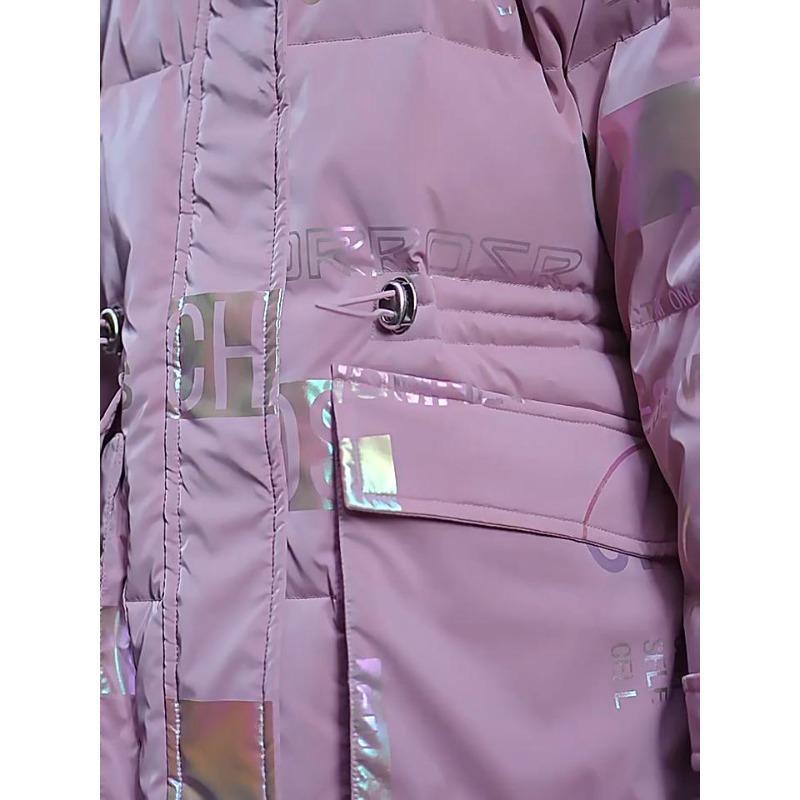 Fete Haine căptușită din bumbac Jachetă căptușită cu bumbac pentru copii, de lungime medie, în stil străin Jachetă căptușită din bumbac Palton de iarnă îngroșat