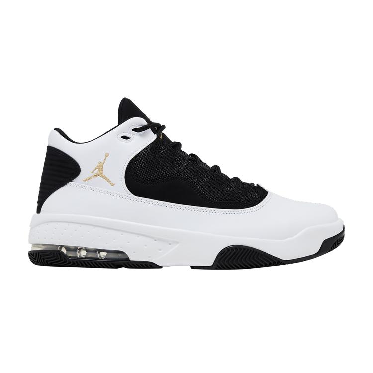 Air Jordan Max Aura 2  White Black Gold  42.5