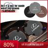 2026 Hot Interior Stickers Suede Car Coaster Water Cup Holder Anti-Slip Pad Accessories For ES300 RX330 RX300 GS300 IS250
