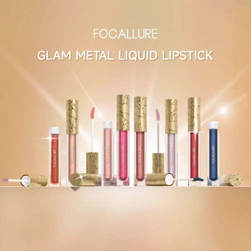 FOCALLURE - Glam Metal Liquid Lipstick - 5 Colors