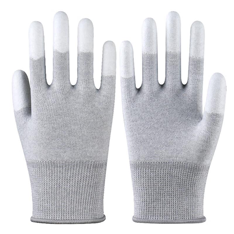 Antistatische Arbeits-Handschuhe aus Kohlefaser