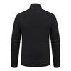 Men's Autumn/Winter Stand-Up Collar Zipper Cardigan Jacket with Velvet Knit