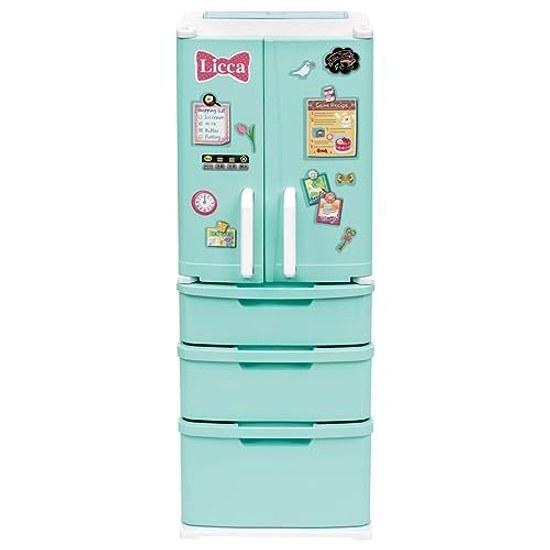 Takara Tomy Licca-chan LF-01 Ice Rolling Refrigerator Dress-Up Play Toy Ages 3 Up
