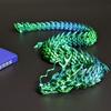 Extra Large 90cm 3D Printed Dragon Model Joint Movable Desktop Figurer Lucky Festive Home Office Ornament Feng Shui Decor Dragon