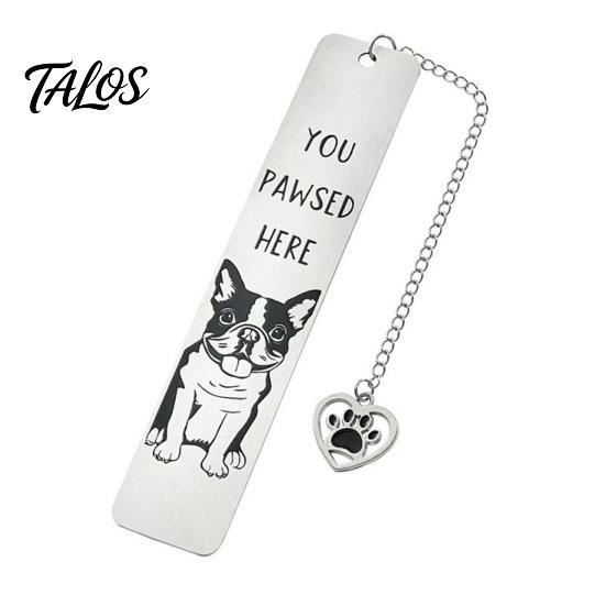 Novelty Cat Book Marker Cute Bookmark, Funny Metal Page with Creative Quote Bookmark Quotes, Stainless Steel for Readers, Lover Gift Rust Proof