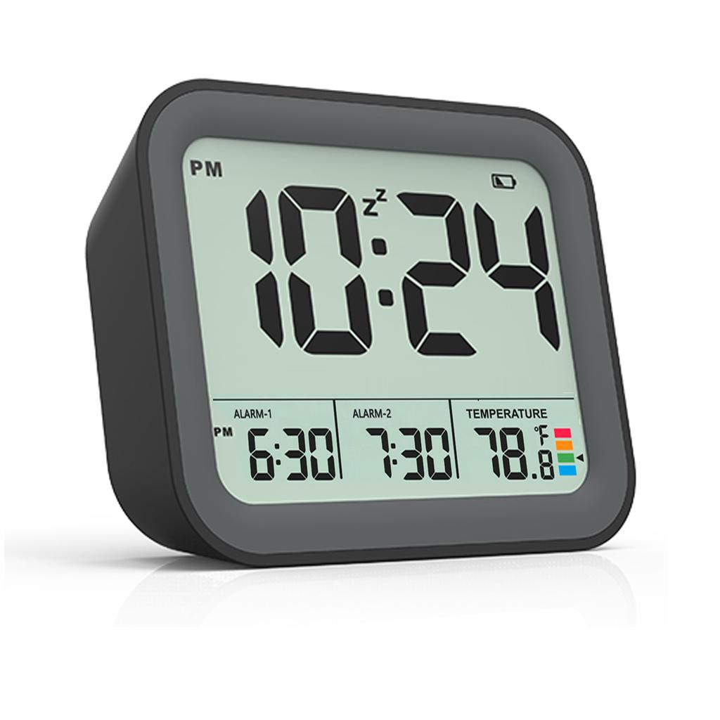 High Quality Price Dual Alarm Clock Led Digital Clock чёрный