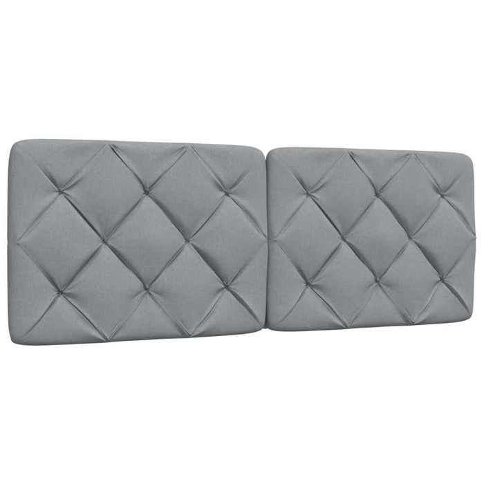 VidaXL Light Grey Headboard Cushion 120 Cm Fabric 4019212