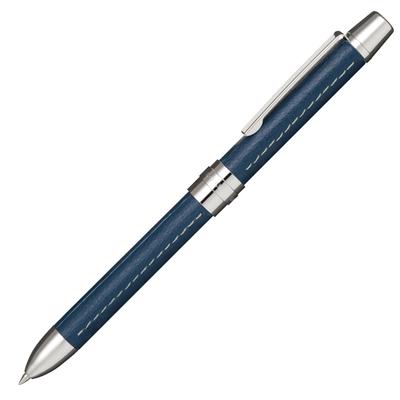 Sailor fountain pen Στυλό 2 χρωμάτων Sharp Refino L δέρμα αγελάδας μπλε πολυλειτουργικό + 16-0319-240