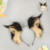 Flauschiges Tierohren-Stirnband Cosplay Anime Convention - Fuchs Wolf Luchs Ohren Aus Weichem Plüsch Verstellbar Eine Größe