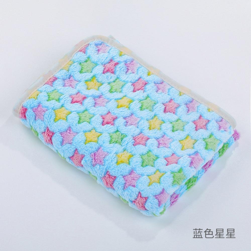 Pet Blankets, Kennel Pads, Dog Blankets, Autumn and Winter Warm Blankets, Coral Fleece