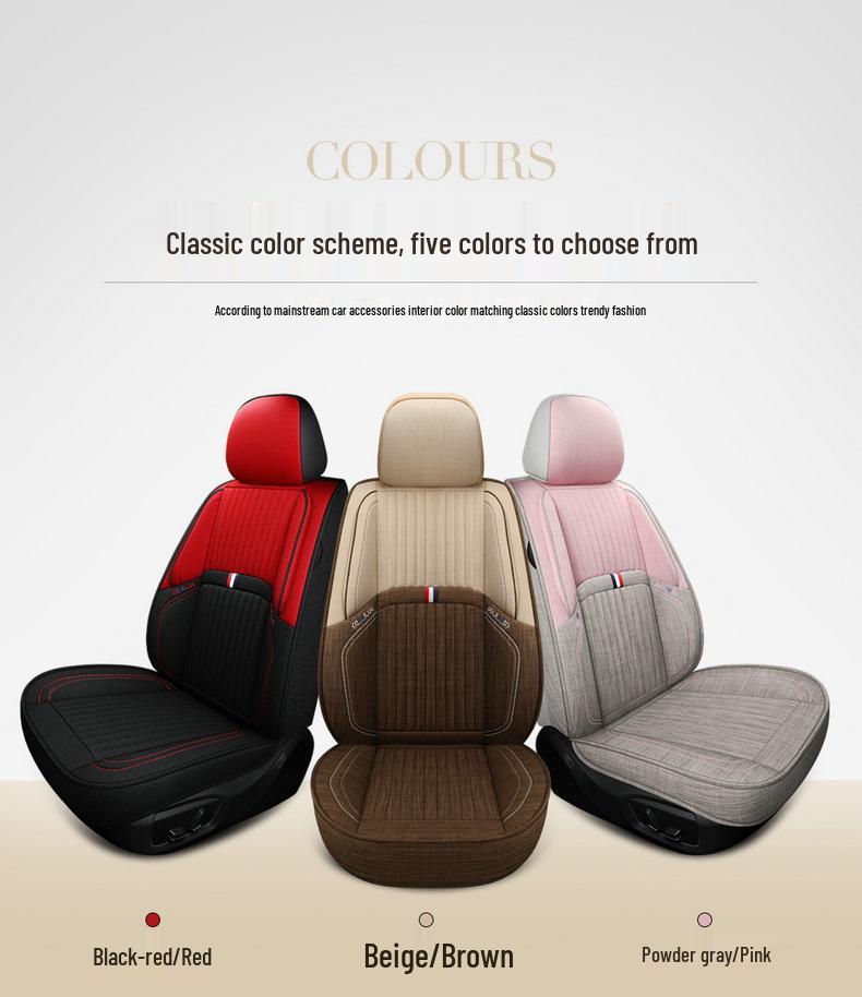 Haima Car Linen Seat Cover: All-Season Cushion for Haifuxing, Huandong M3/M6, S5/S7 Models