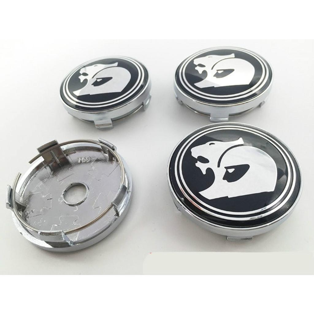 4pcs 56mm 60mm HSV Logo Car Emblem Wheel Center Hub Cap Rim Badge for Astra Commodore VT VX VU VY HSV Cruze Rodeo Astra