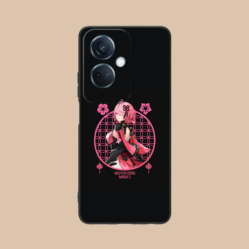 Wuthering Waves Taoqi Mobile Phone Case for OPPO Reno 14 13 12 11 10 9 8 7 6 5 F T Pro 5G Colorful Printing Cover Pretty Cover