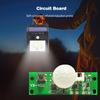 1-10PCS 3.7V Solar Wall Lamp Control Board Night Light Controller Module Infrared Human Body Infrared Sensor Solar Circuit Board