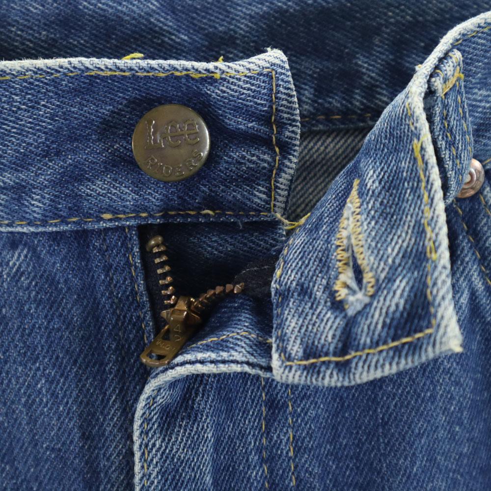 Lee 80s Vintage 42 Talon Straight denim pants W30 blue Men's Used