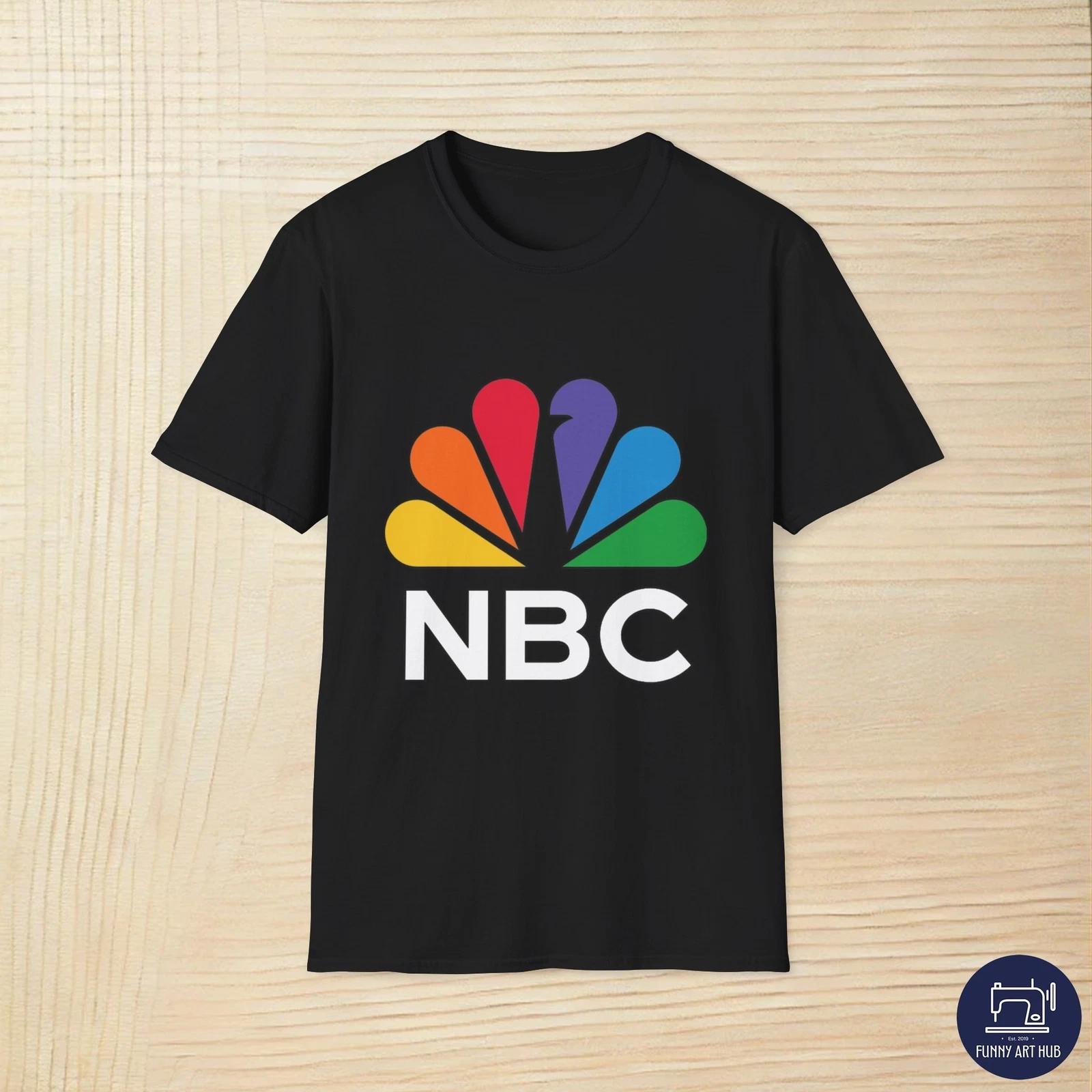 NBC Peacock Logo Unisex T-Shirt XL