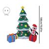 A84X-Outdoor Decorations Inflatable Christmas Tree 5.9Ft Lighted Holiday Party Blow Up Inflatables