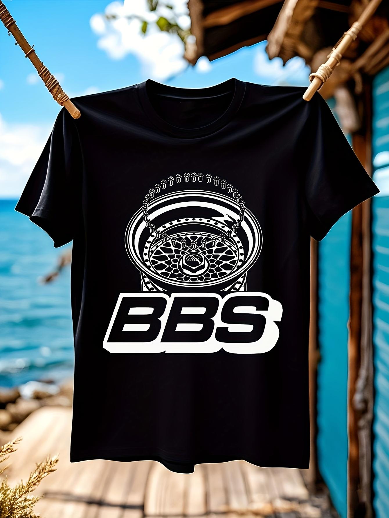 BBS Racing Graphic Tshirt Graphic Tshirt - Black Crew Nec... XXL