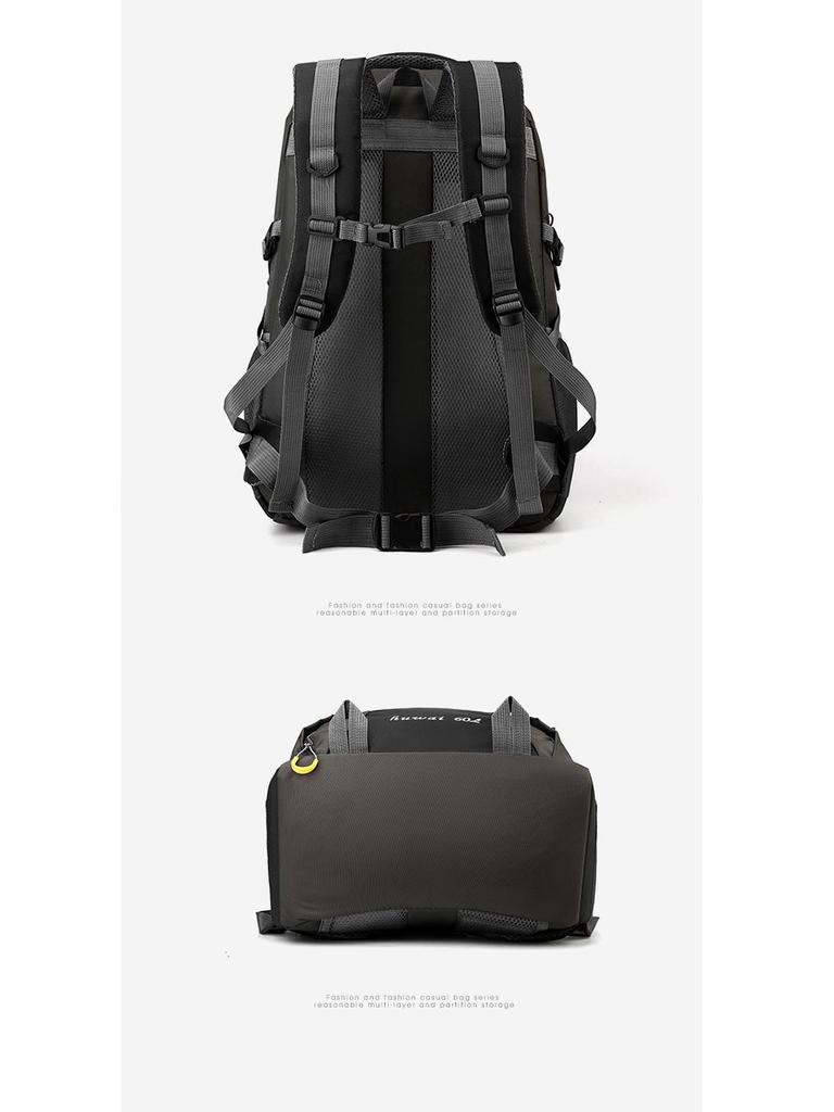 Unisex-Wander- und Campingrucksack mit großem Fassungsvermögen: Multifunktional für Reisen und Outdoor-Abenteuer